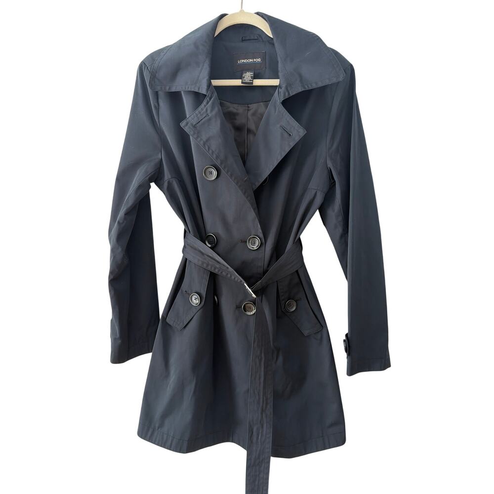 London Fog trench coat sz L excellent mint condition NWOT